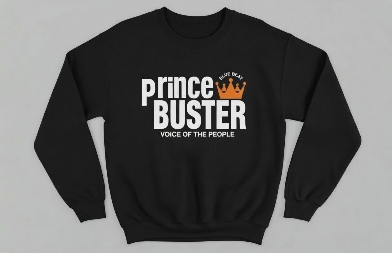 PRINCE BUSTER ORGANIC COTTON SWEATSHIRT