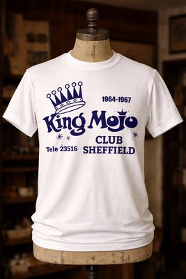 King Mojo Sheffield Club Organic Cotton T-Shirts
