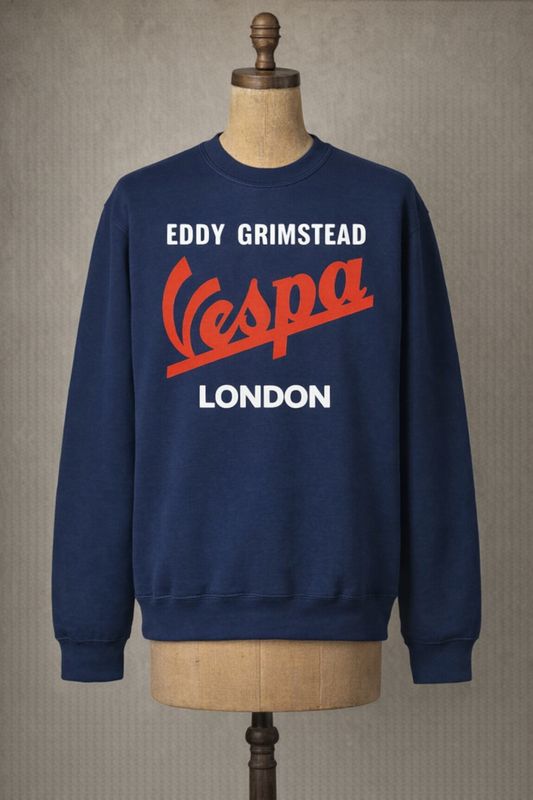 Eddy Grimstead Vespa/Lambretta London Organic Cotton sweatshirt Eddy Grimstead Vespa/Lambretta London Organic Cotton sweatshirt