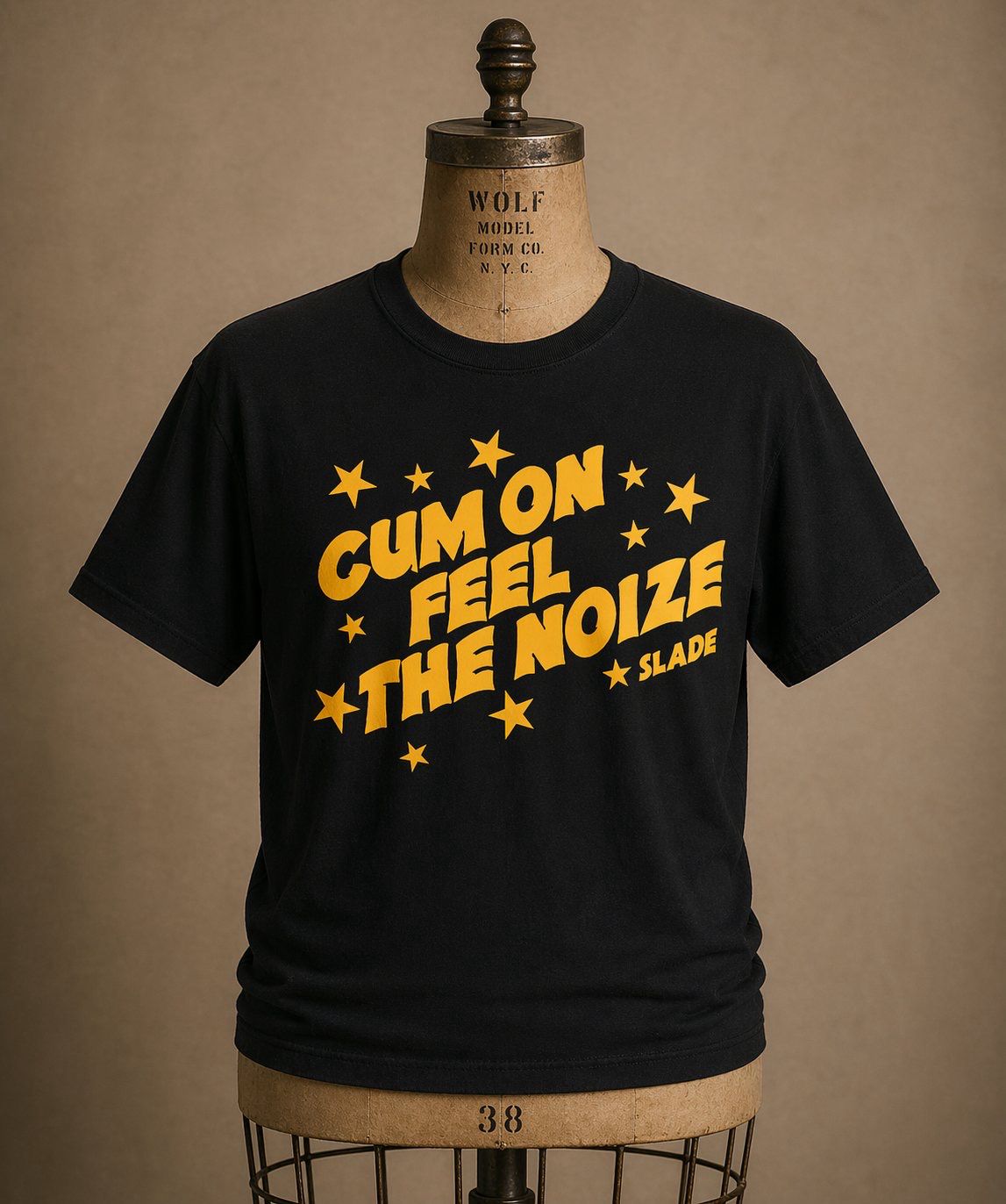 Cum On Feel The Noize organic cotton T Shirt Cum On Feel The Noize organic cotton T Shirt