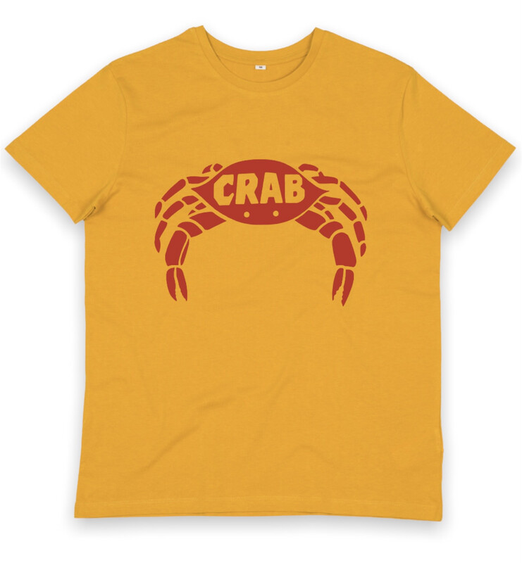 Crab Organic Cotton T SHIRT Crab Organic Cotton T SHIRT