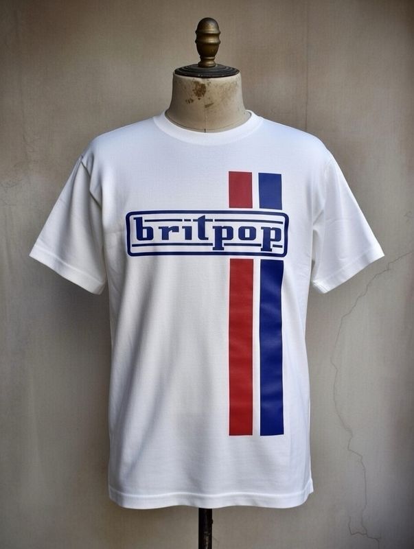BRITPOP STRIPES organic cotton T Shirt BRITPOP STRIPES organic cotton T Shirt