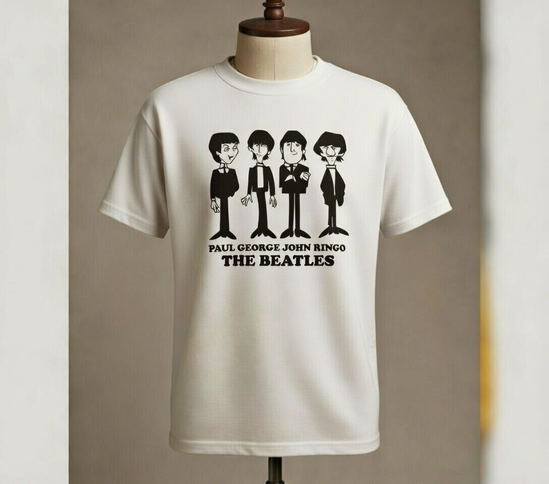 The Beatles organic cotton T Shirt