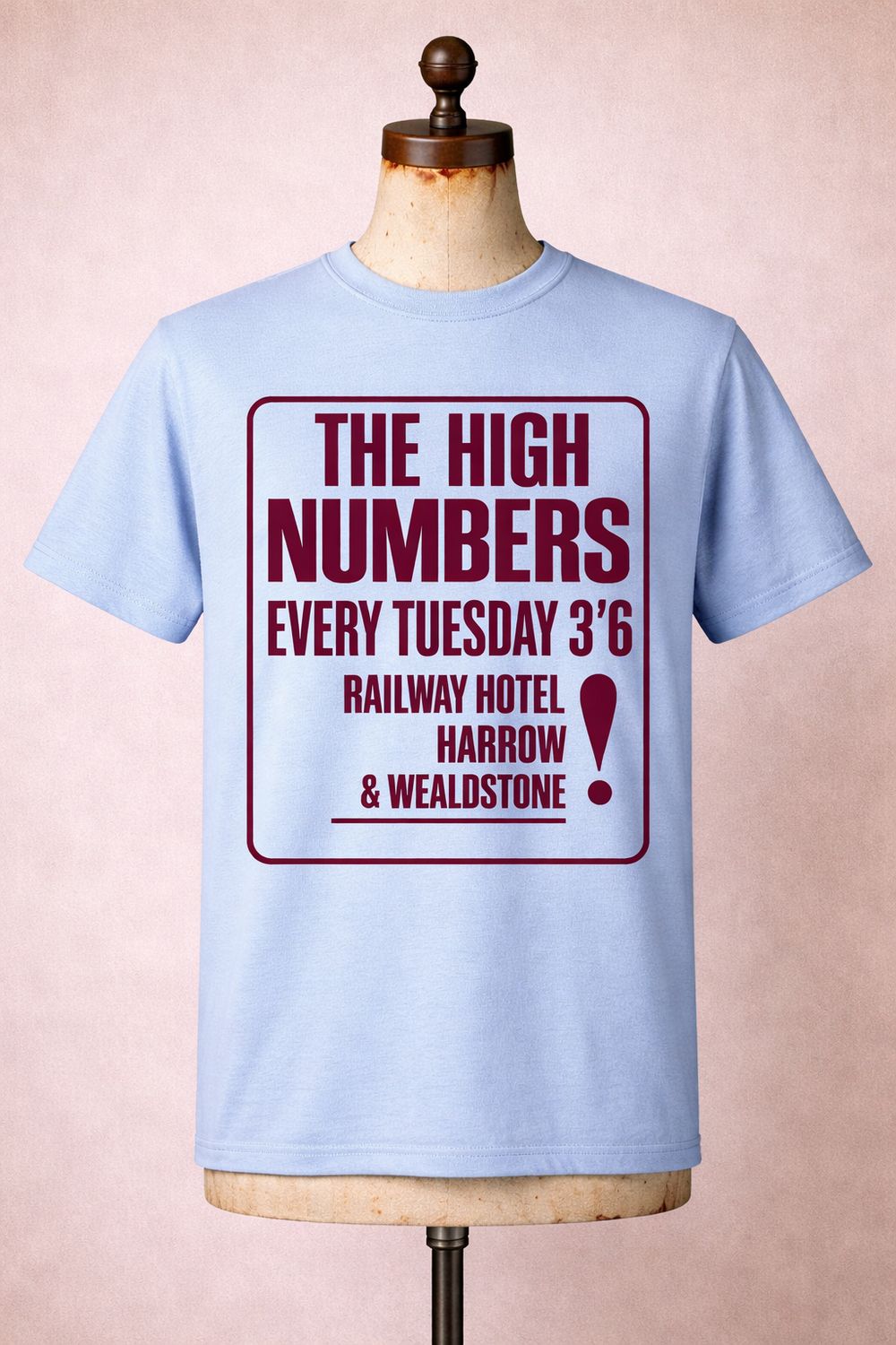 The High Numbers ORGANIC COTTON T SHIRT The High Numbers ORGANIC COTTON T SHIRT