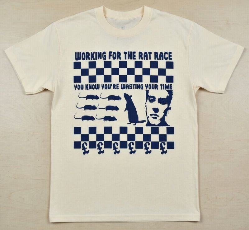 RAT RACE- THE SPECIALS INSPIRED organic cotton T Shirt