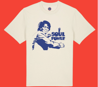 James Brown Soul Power Organic Cotton T-Shirt