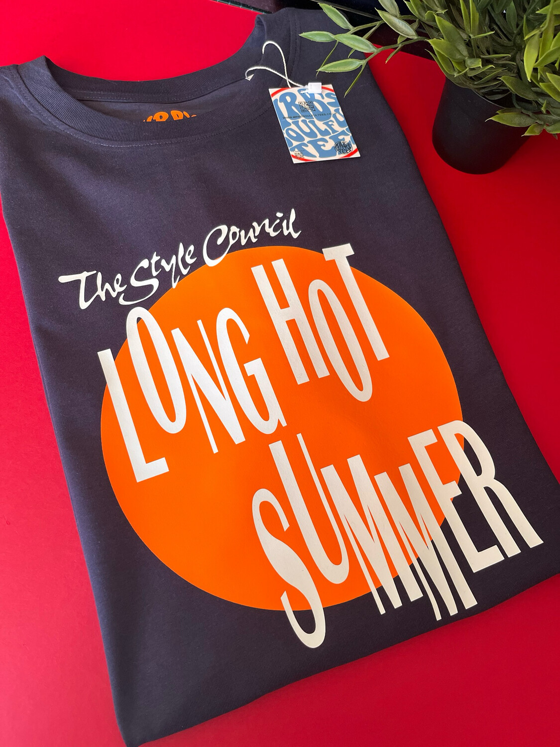 Long Hot Summer Organic Cotton T Shirt Long Hot Summer Organic Cotton T Shirt