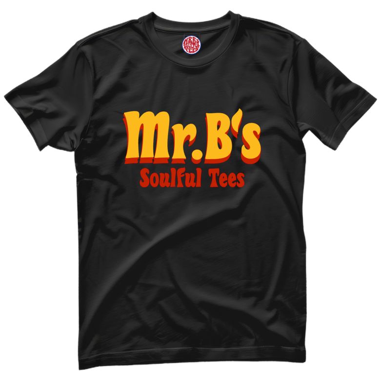 Mr.B’s soulful Tees Original Logo From 2018 ORGANIC COTTON T SHIRT Mr.B’s soulful Tees Original Logo From 2018 ORGANIC COTTON T SHIRT