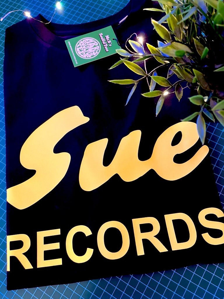 Sue Records Organic Cotton T Shirt Sue Records Organic Cotton T Shirt