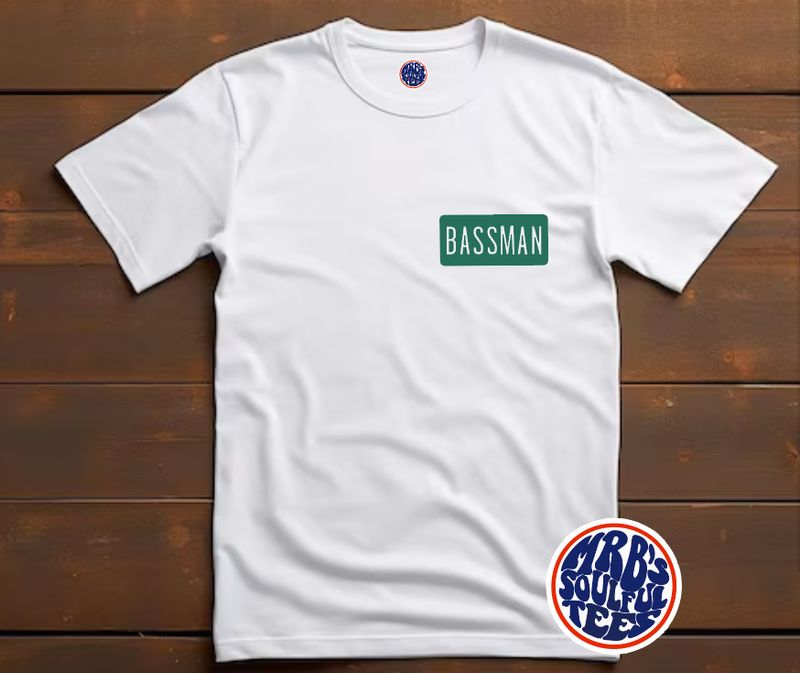 Bassman “The Beatles” Inspired Organic Cotton T Shirt Bassman “The Beatles” Inspired Organic Cotton T Shirt
