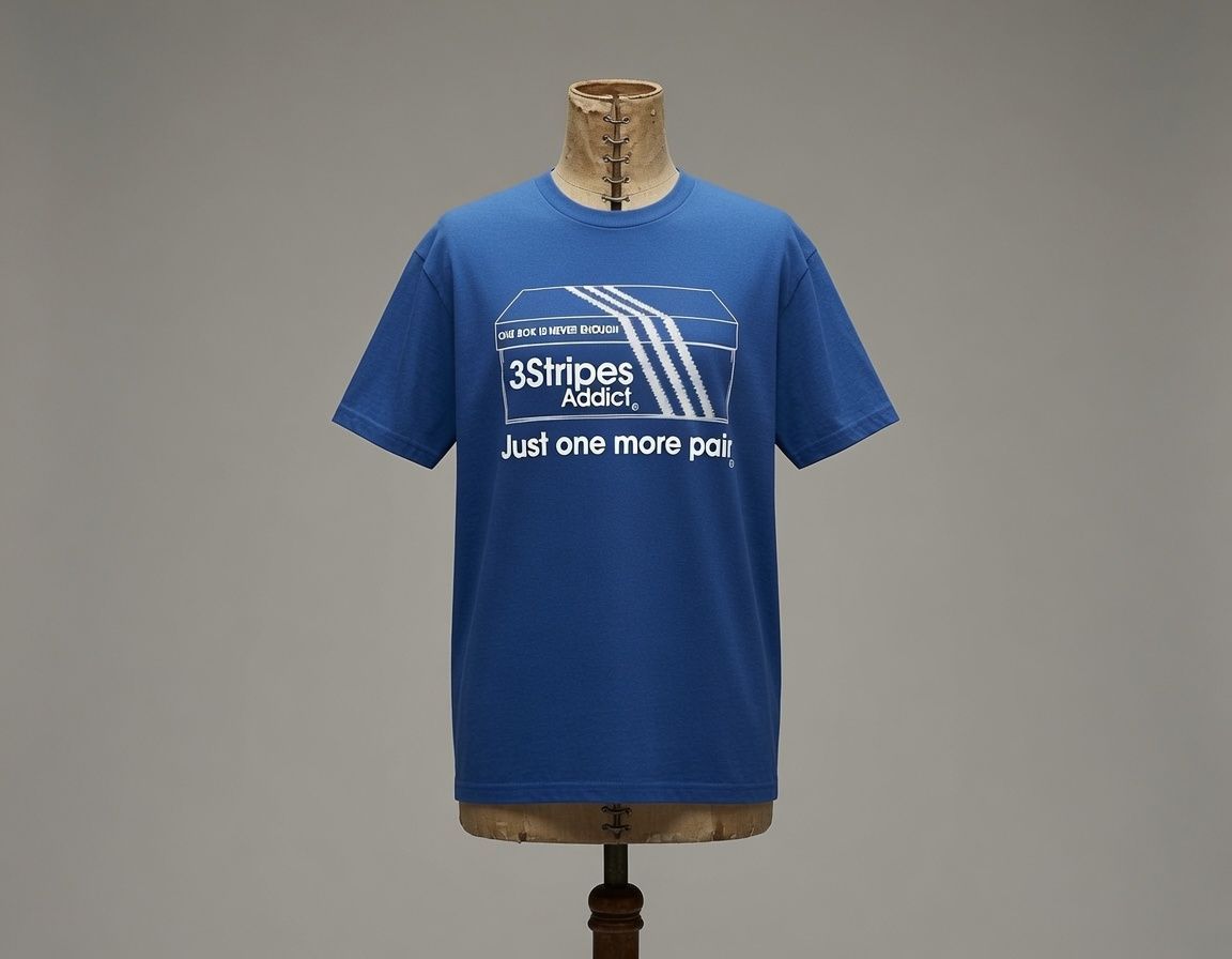 3-Stripes Addict Trainer Box Organic Cotton T-Shirt 3-Stripes Addict Trainer Box Organic Cotton T-Shirt