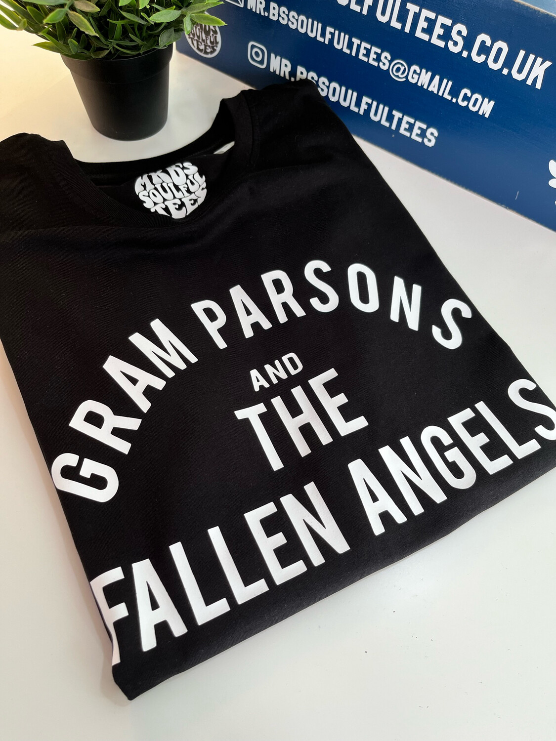 GRAM PARSONS ORGANIC COTTON T SHIRT
