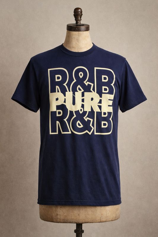 PURE R&B ORGANIC COTTON T SHIRT