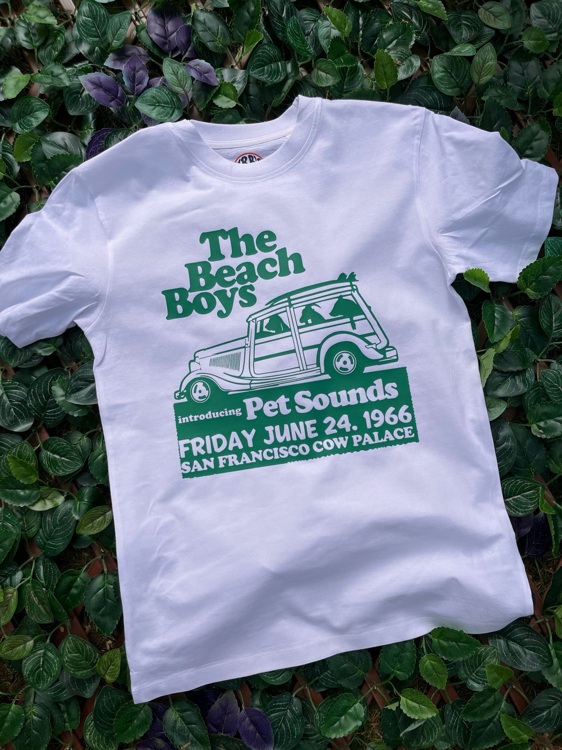 PET SOUNDS SF 66 ORGANIC COTTON T SHIRT