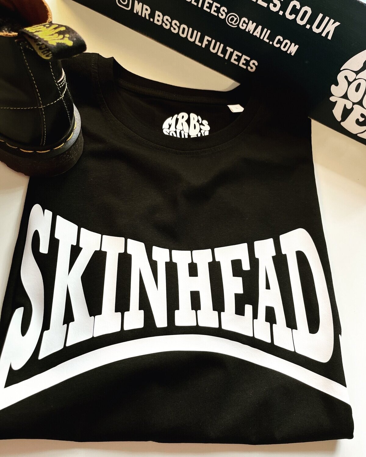 Skinhead organic cotton T-shirt Ska Rocksteady Skinhead organic cotton T-shirt Ska Rocksteady