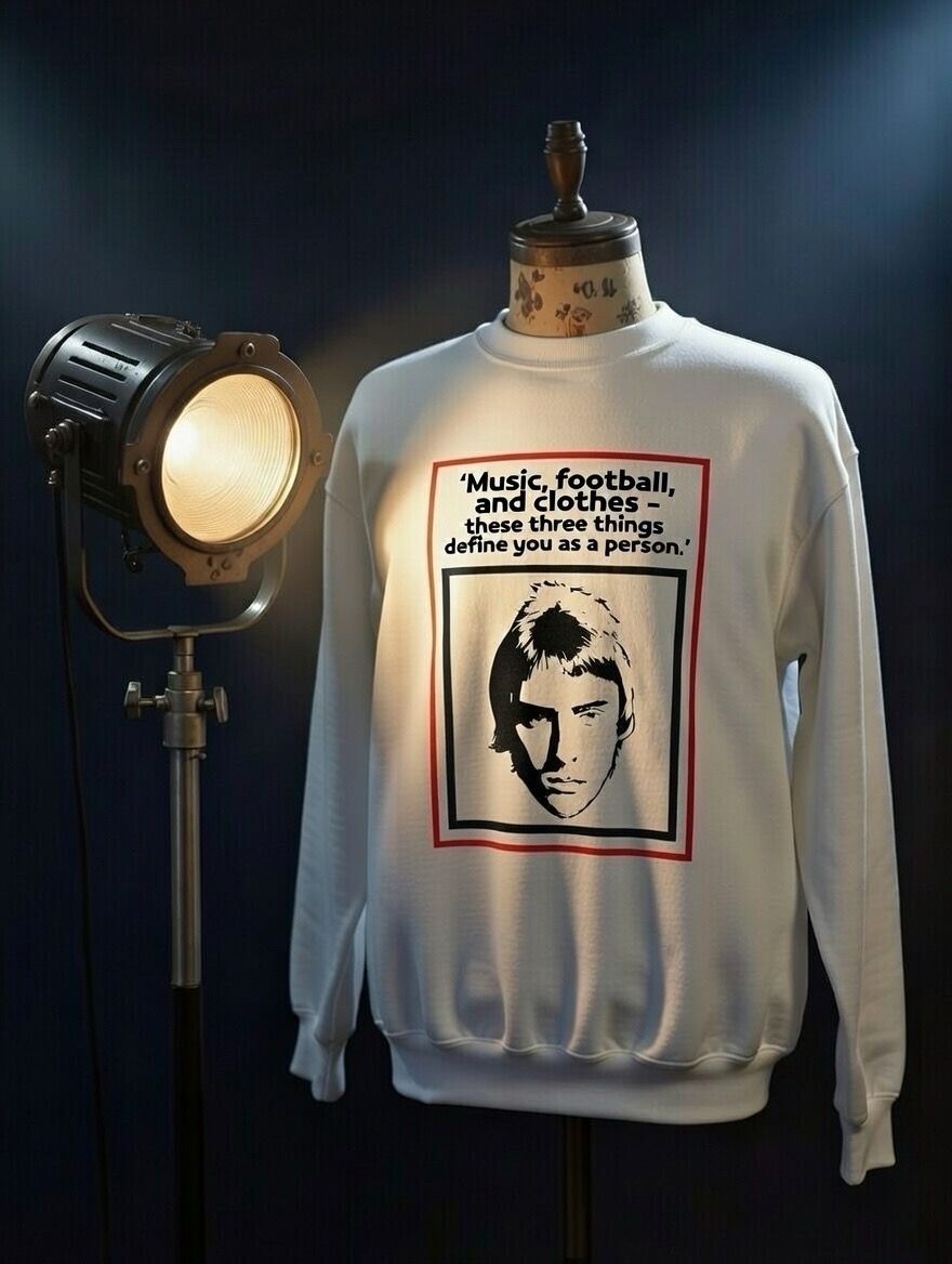 FOOTBALL MUSIC AND CLOTHES,ORGANIC COTTON Sweatshirt