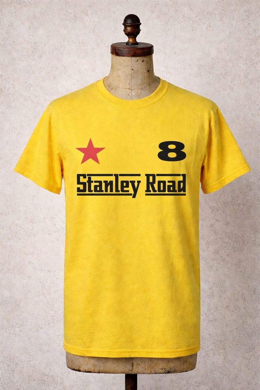 STANLEY ROAD Organic Cotton T-shirt, Paul Weller inspired STANLEY ROAD Organic Cotton T-shirt, Paul Weller inspired
