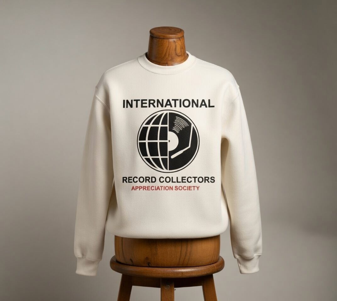 International Record Collectors Organic Cotton Sweatshirt