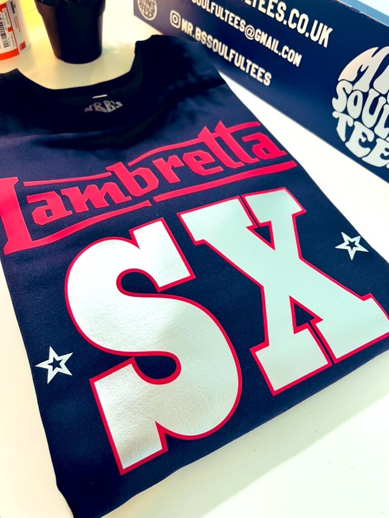 Lambretta LI/SX/TV Organic Heavy Cotton T Shirt
