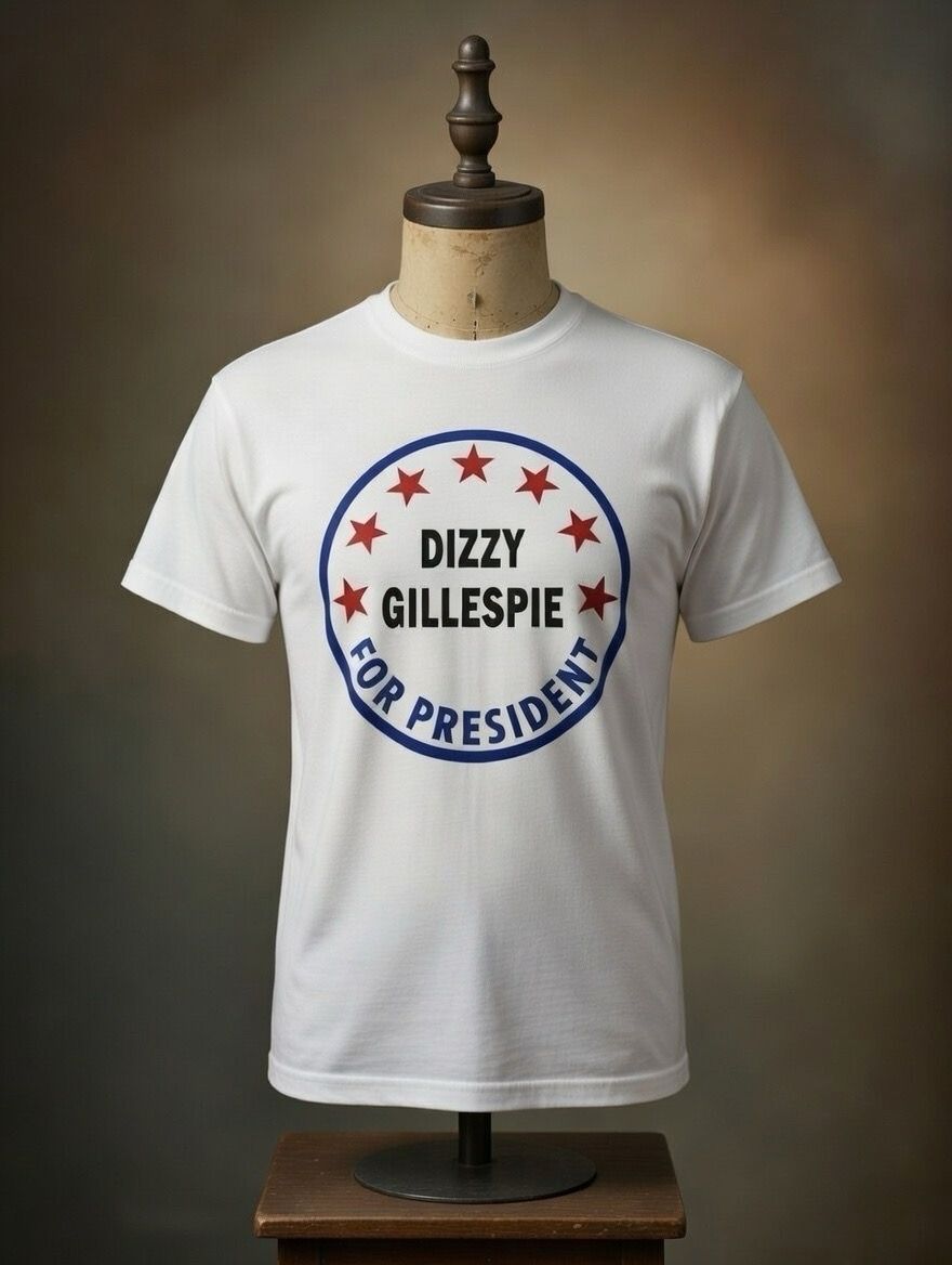 Dizzy Gillespie  organic heavy cotton T Shirt
