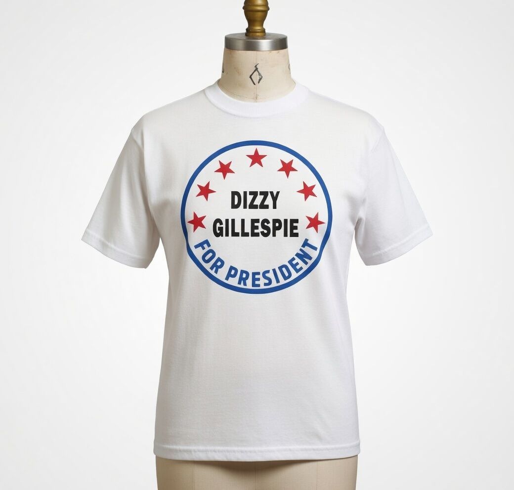 Dizzy Gillespie Jazz organic heavy cotton T-shirt Dizzy Gillespie Jazz organic heavy cotton T-shirt