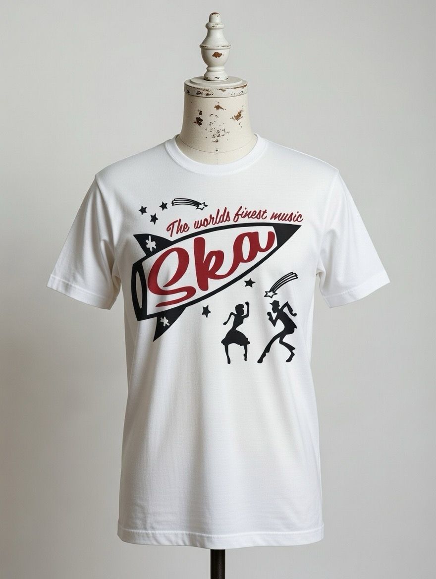 SKA THE WORLDS FINEST ORGANIC HEAVY COTTON T SHIRT SKA THE WORLDS FINEST ORGANIC HEAVY COTTON T SHIRT