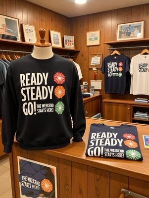 READY STEADY GO ORGANIC COTTON SWEATSHIRT READY STEADY GO ORGANIC COTTON SWEATSHIRT