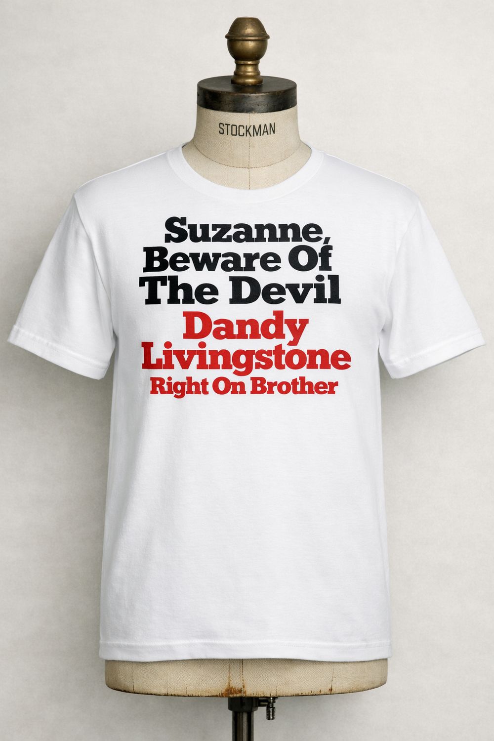 DANDY LIVINGSTONE ORGANIC COTTON T SHIRT DANDY LIVINGSTONE ORGANIC COTTON T SHIRT