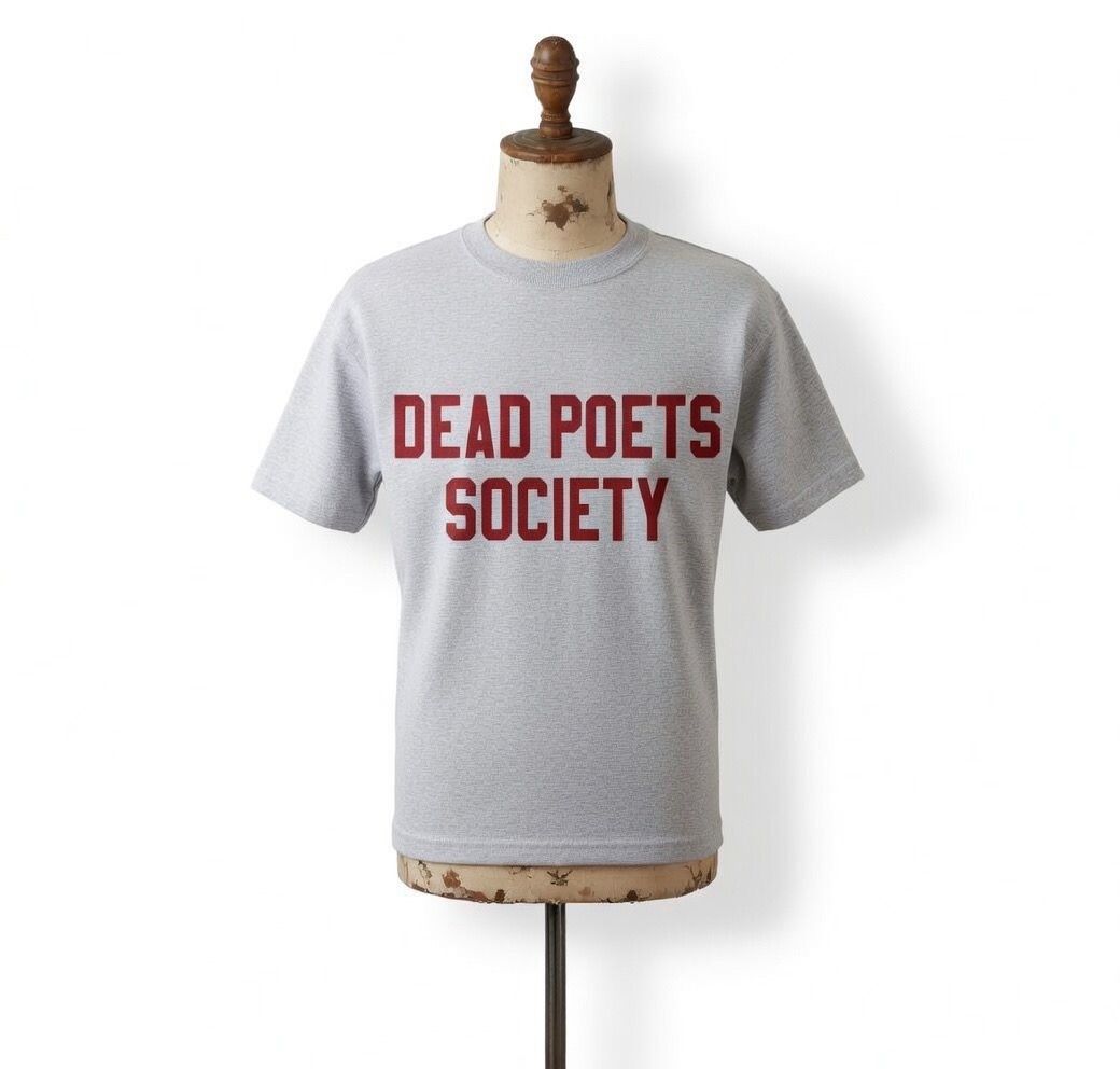 DEAD POETS Cotton T shirt