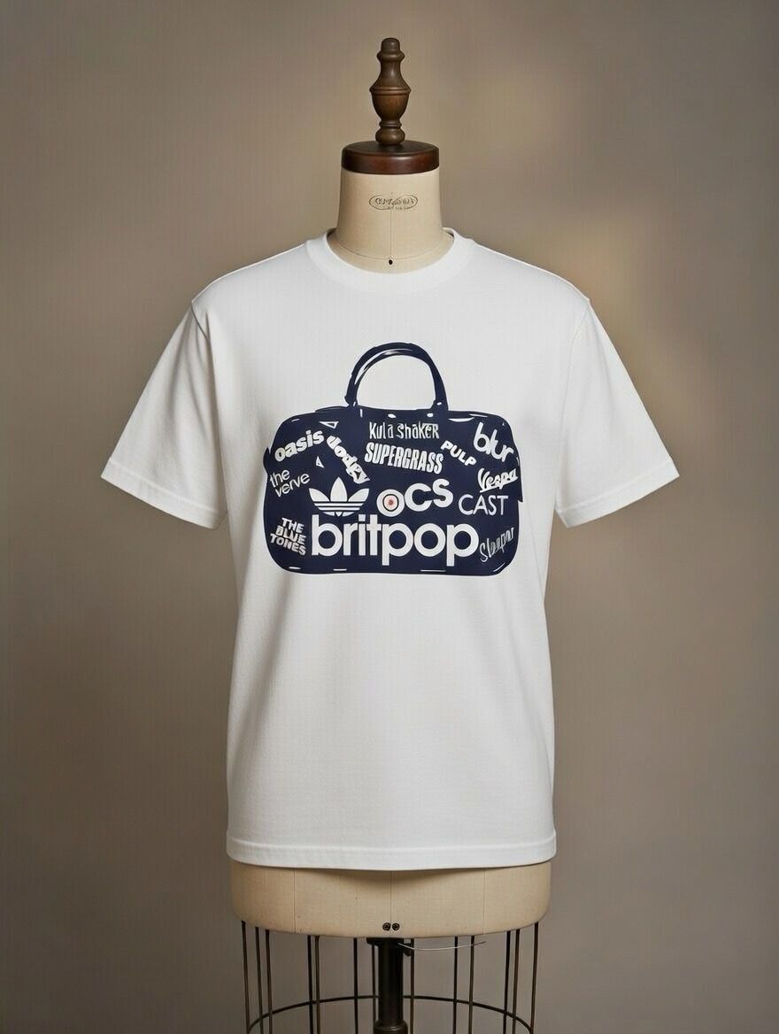 BRITPOP BAG Organic Cotton T Shirt