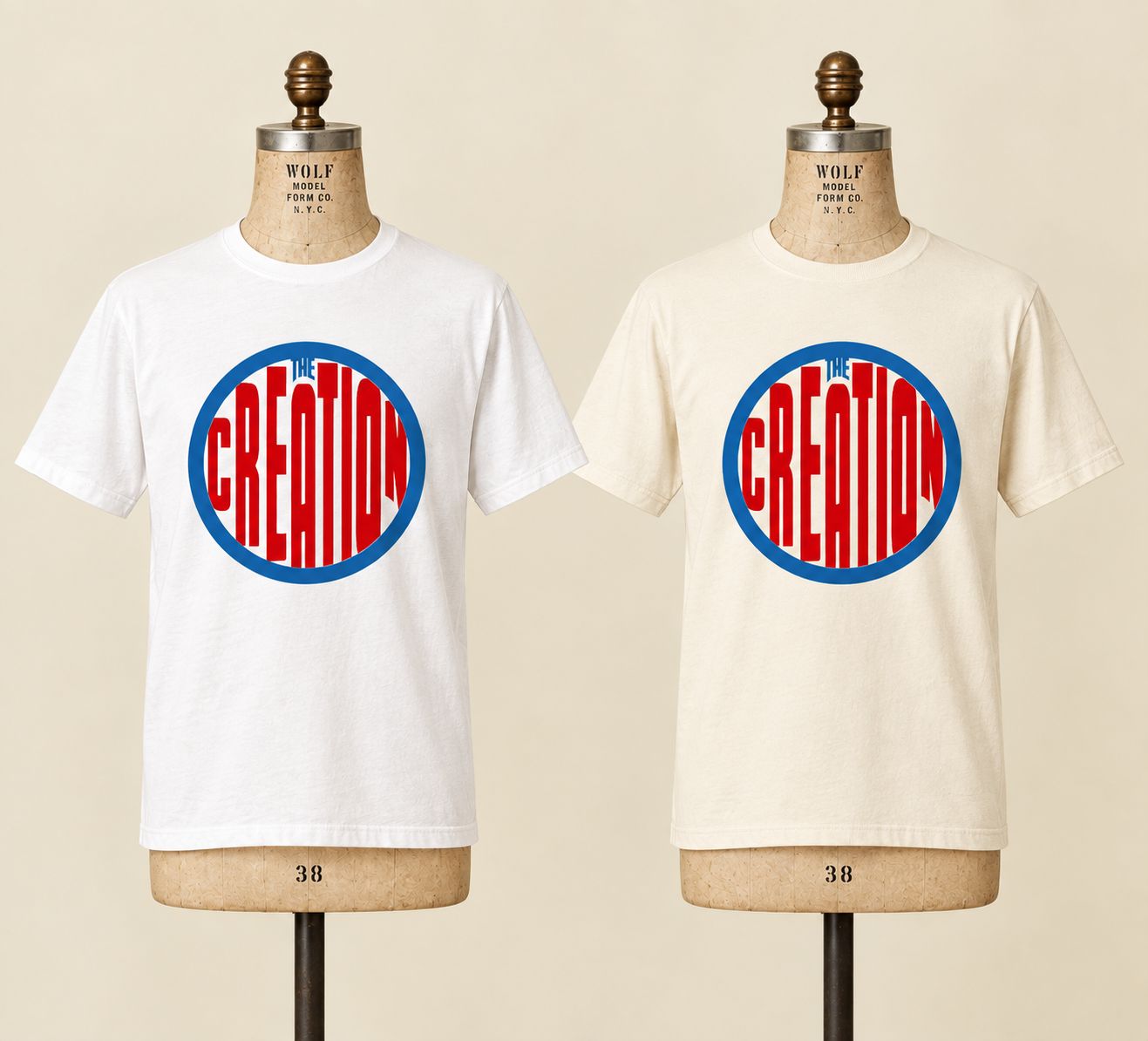 The Creation Organic Cotton T-shirt 60s Mod