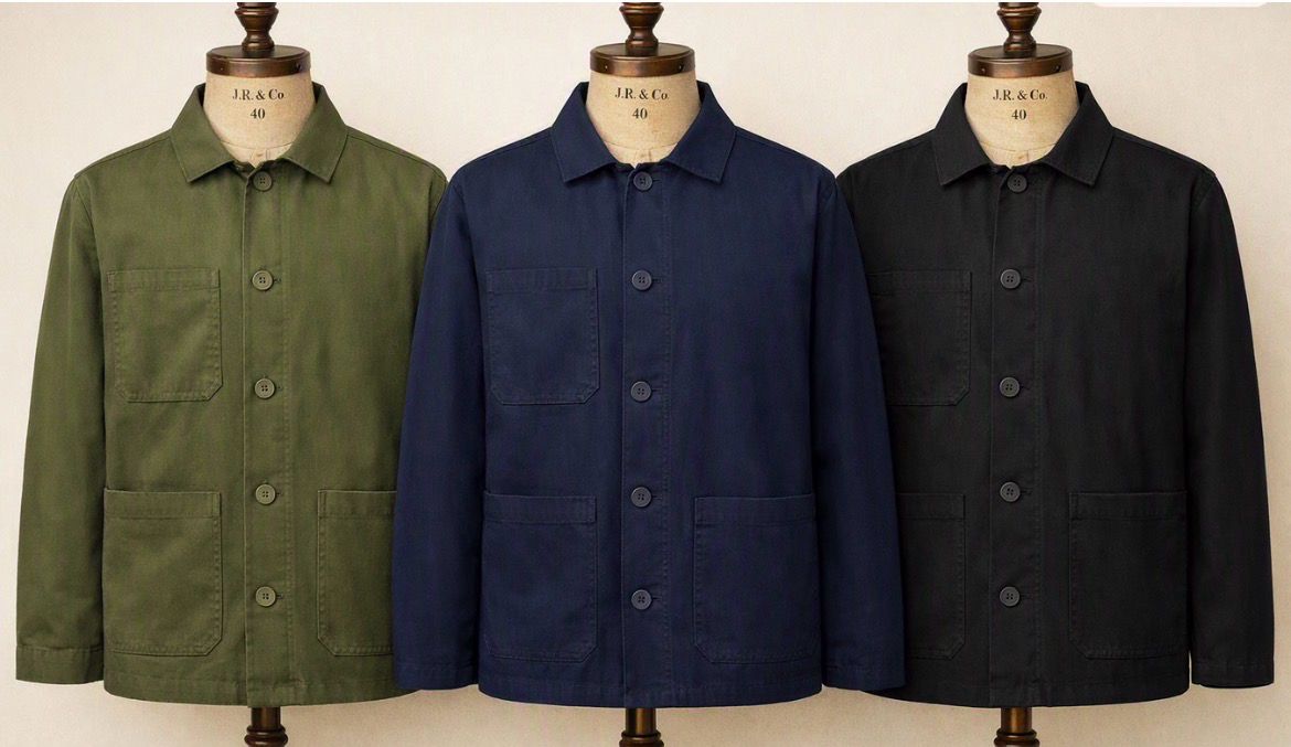 CHORE JACKET ORGANIC COTTON CHORE JACKET ORGANIC COTTON
