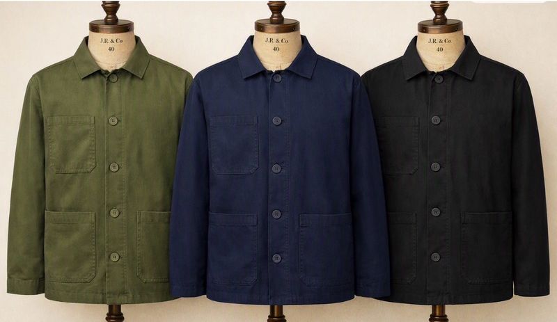 CHORE JACKET ORGANIC COTTON CHORE JACKET ORGANIC COTTON