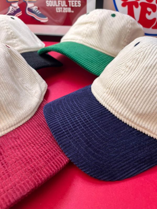 Preppy-Ivy Style Corduroy Baseball Cap (one size) Preppy-Ivy Style Corduroy Baseball Cap (one size)