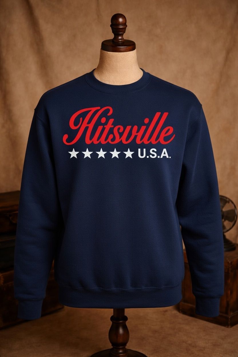 Hitsville USA ORGANIC COTTON SWEATSHIRT