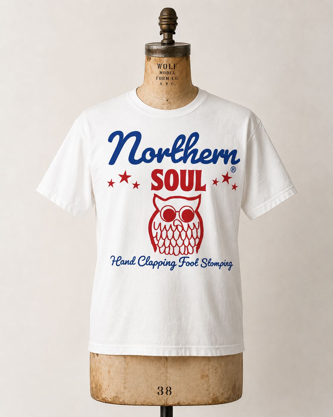 Northern Soul  Hand Clappin ' Foot Stompin' organic cotton T-shirt