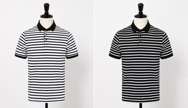 STRIPED POLO SHIRT STRIPED POLO SHIRT