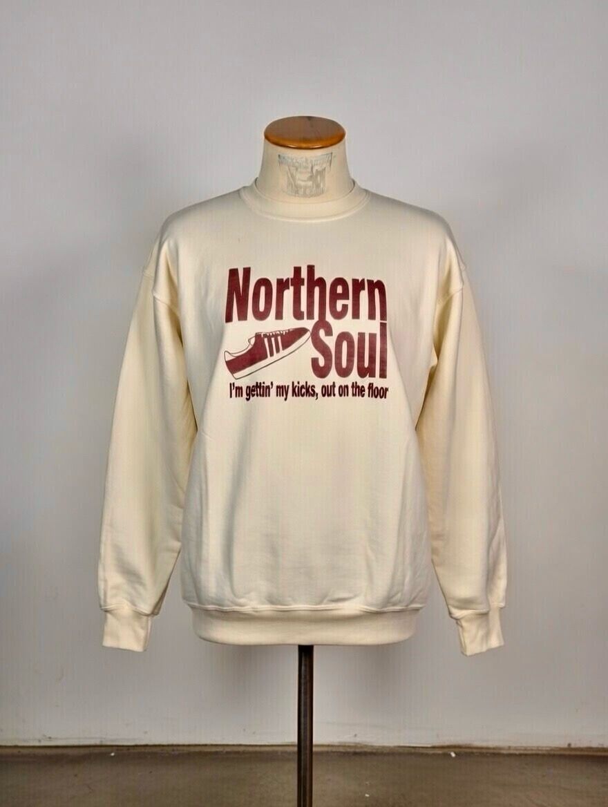 NORTHERN SOUL KICKS organic cotton sweatshirt