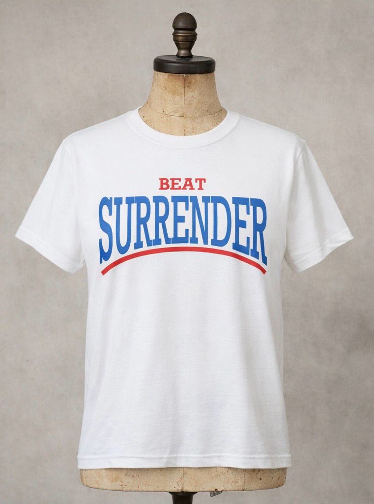 Beat Surrender organic cotton