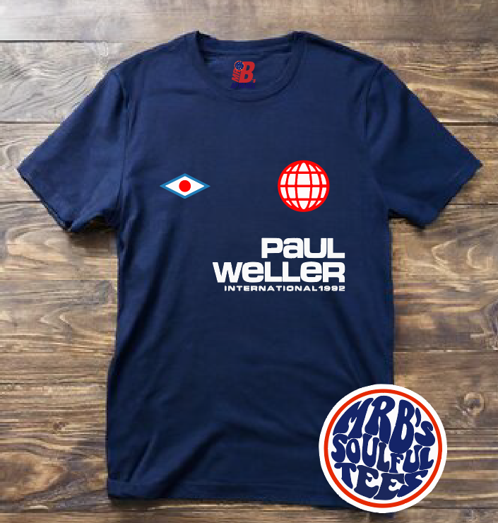 INTERNATIONALIST Paul Weller 1992 organic cotton t shirt INTERNATIONALIST Paul Weller 1992 organic cotton t shirt