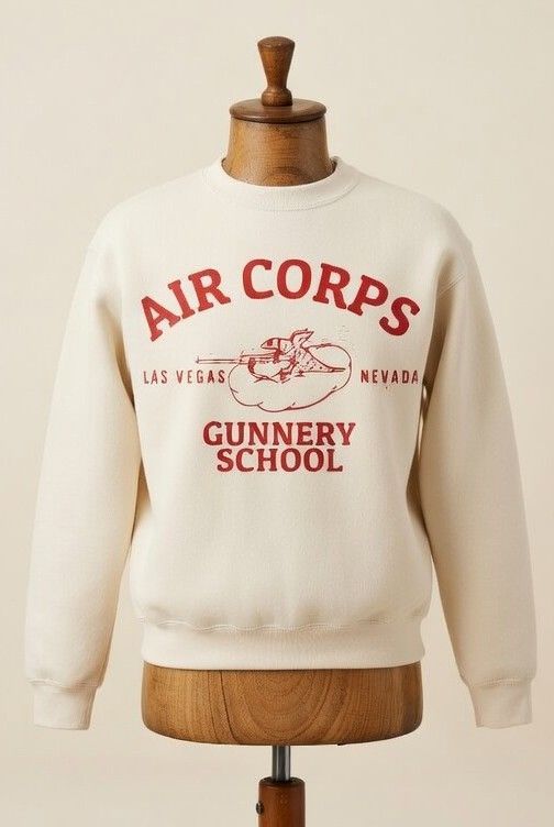 AIR CORPS GUNNERY SCHOOL organic sweatshirt
