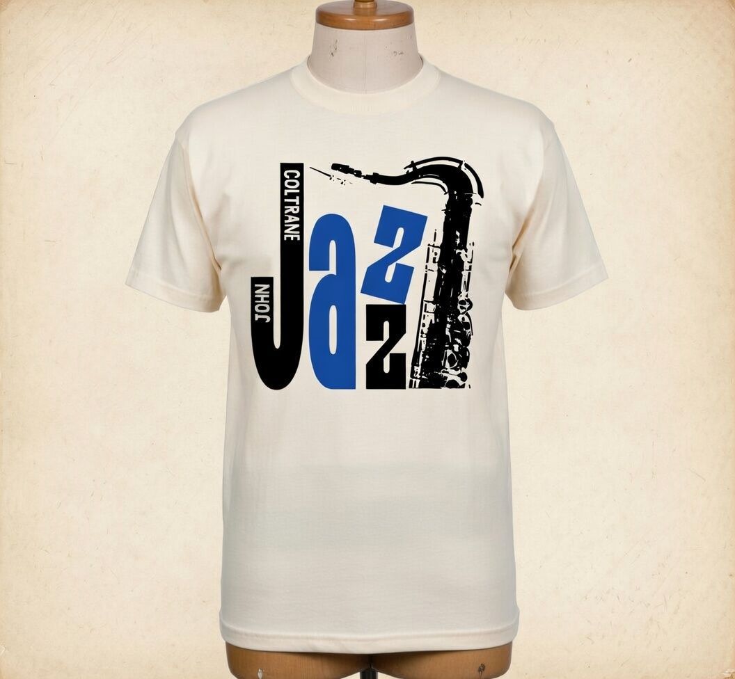JOHN COLTRAIN JAZZ organic t shirt