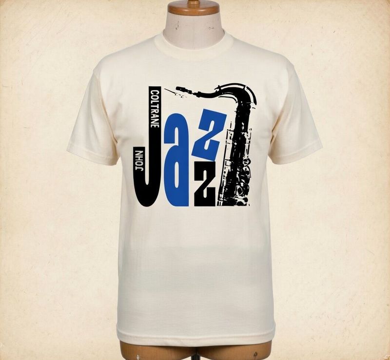 JOHN COLTRAIN JAZZ organic t shirt JOHN COLTRAIN JAZZ organic t shirt