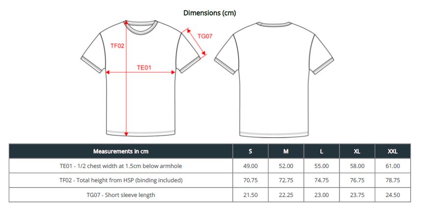 SURF CITY RINGER ORGANIC COTTON T SHIRT