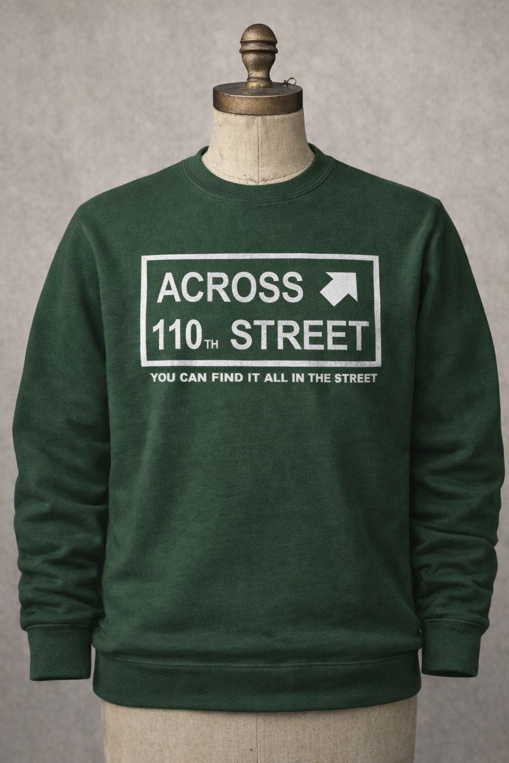 Across 110th Street, Bobby Womack organic cotton sweatshirt Across 110th Street, Bobby Womack organic cotton sweatshirt