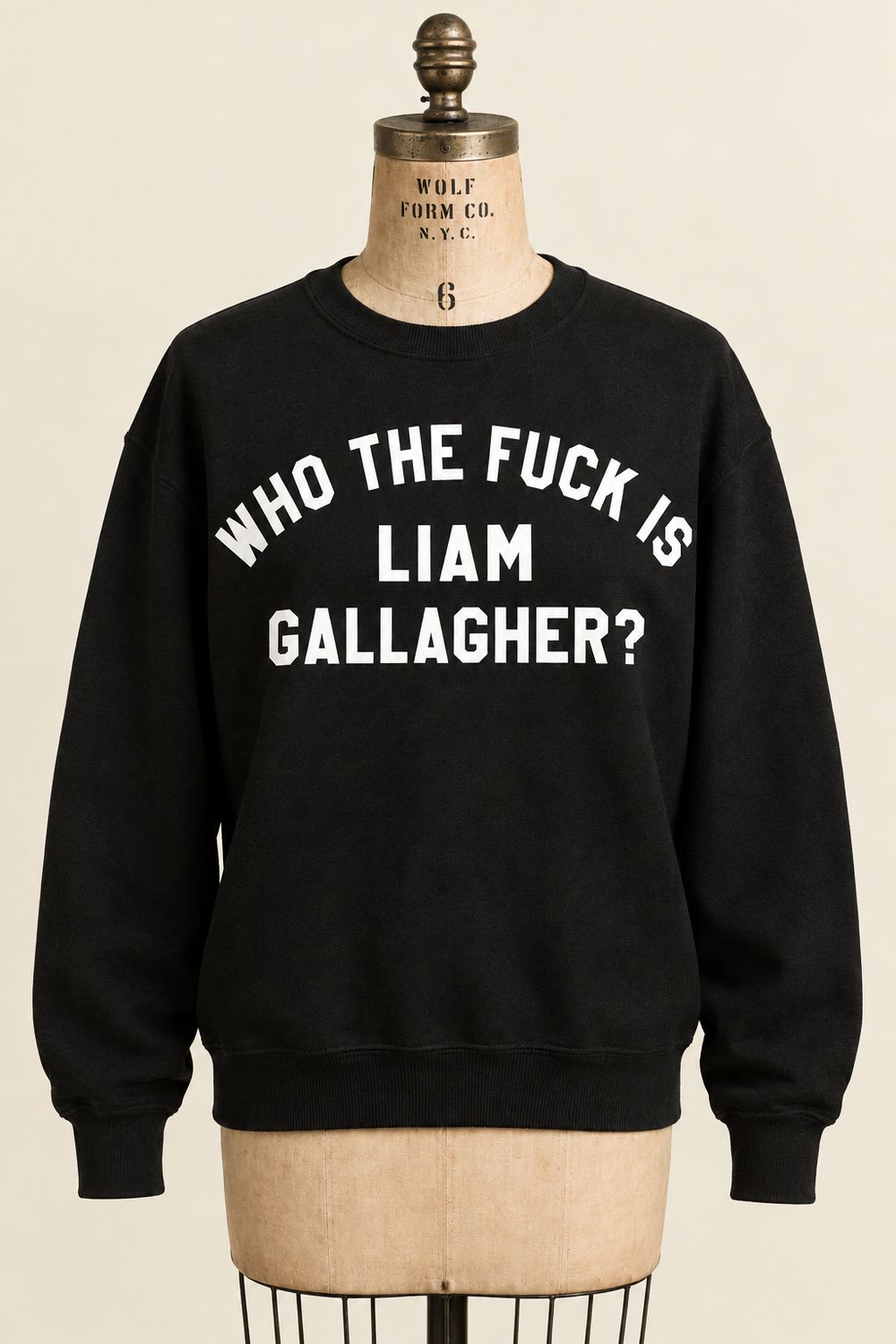 Noel Gallagher-Liam Gallagher  ORGANIC COTTON SWEATSHIRT