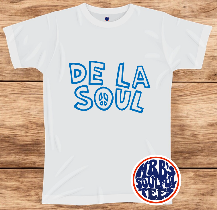 DE LA SOUL ORGANIC COTTON T SHIRT DE LA SOUL ORGANIC COTTON T SHIRT