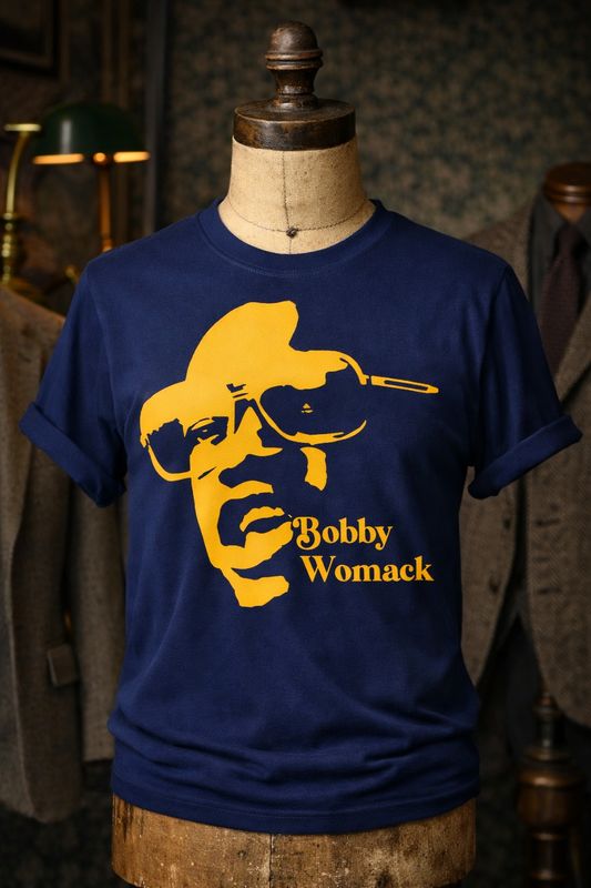 BOBBY WOMACK ORGANIC COTTON T SHIRT BOBBY WOMACK ORGANIC COTTON T SHIRT