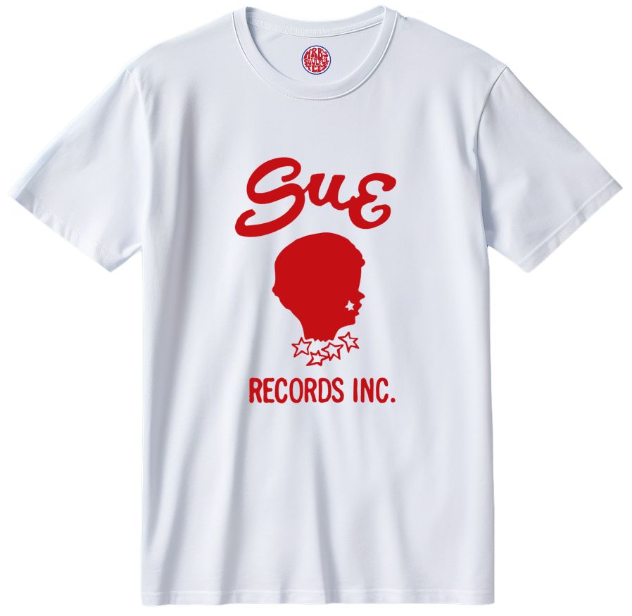 SUE RECORDS INC ORGANIC COTTON T SHIRT