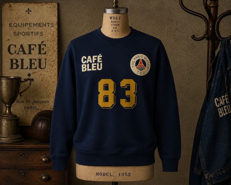 THE PARIS MATCH TSC 83 Organic cotton sweatshirt THE PARIS MATCH TSC 83 Organic cotton sweatshirt